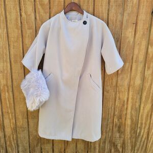 Feibisi NWT Coat With Muff Womens XL